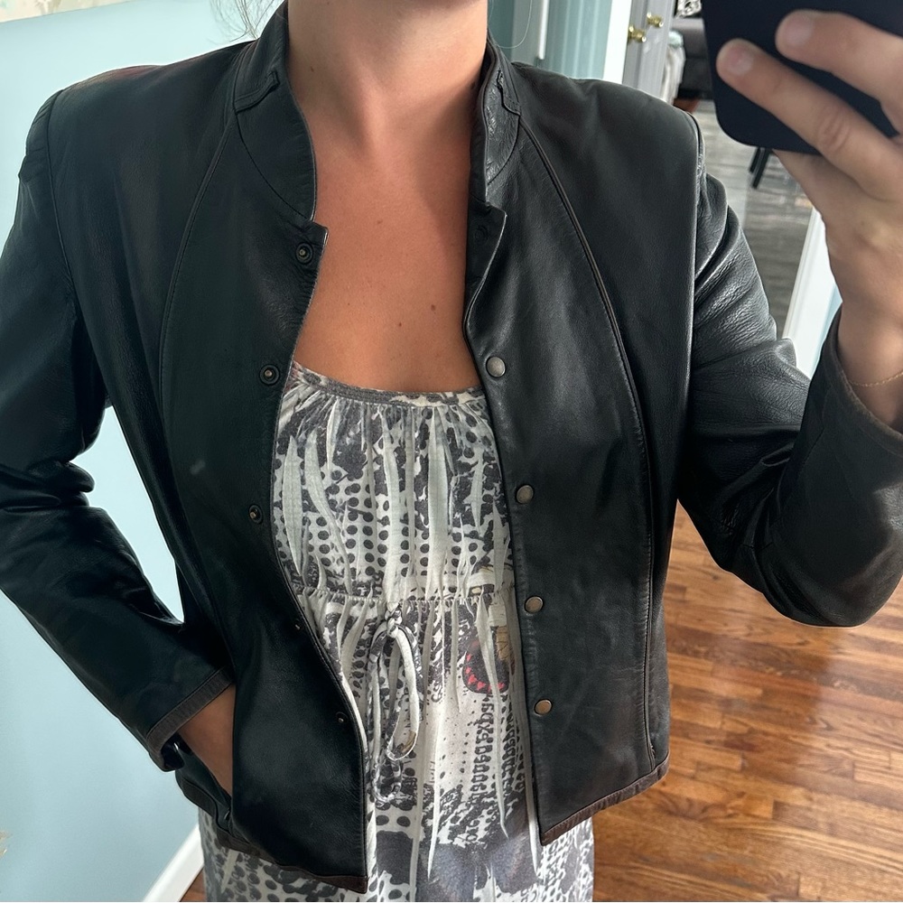 Simorra Barcelona Leather Jacket